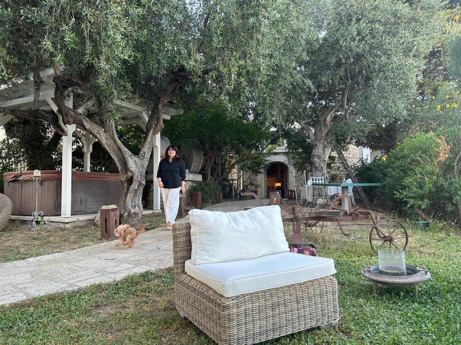 Masseria Barone Gambadoro Monte Sant'Angelo Bagian luar foto