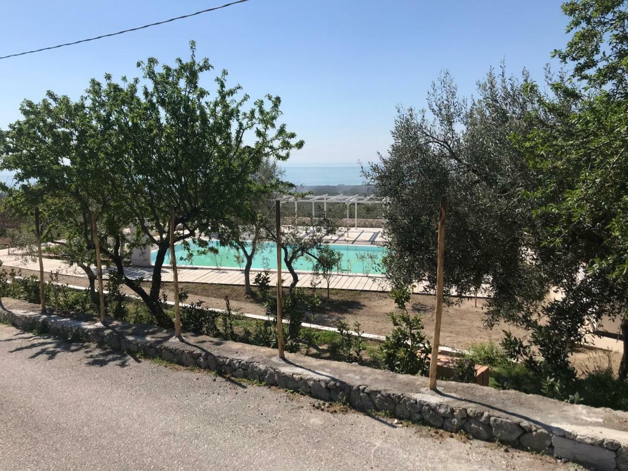 Masseria Barone Gambadoro Monte Sant'Angelo Bagian luar foto